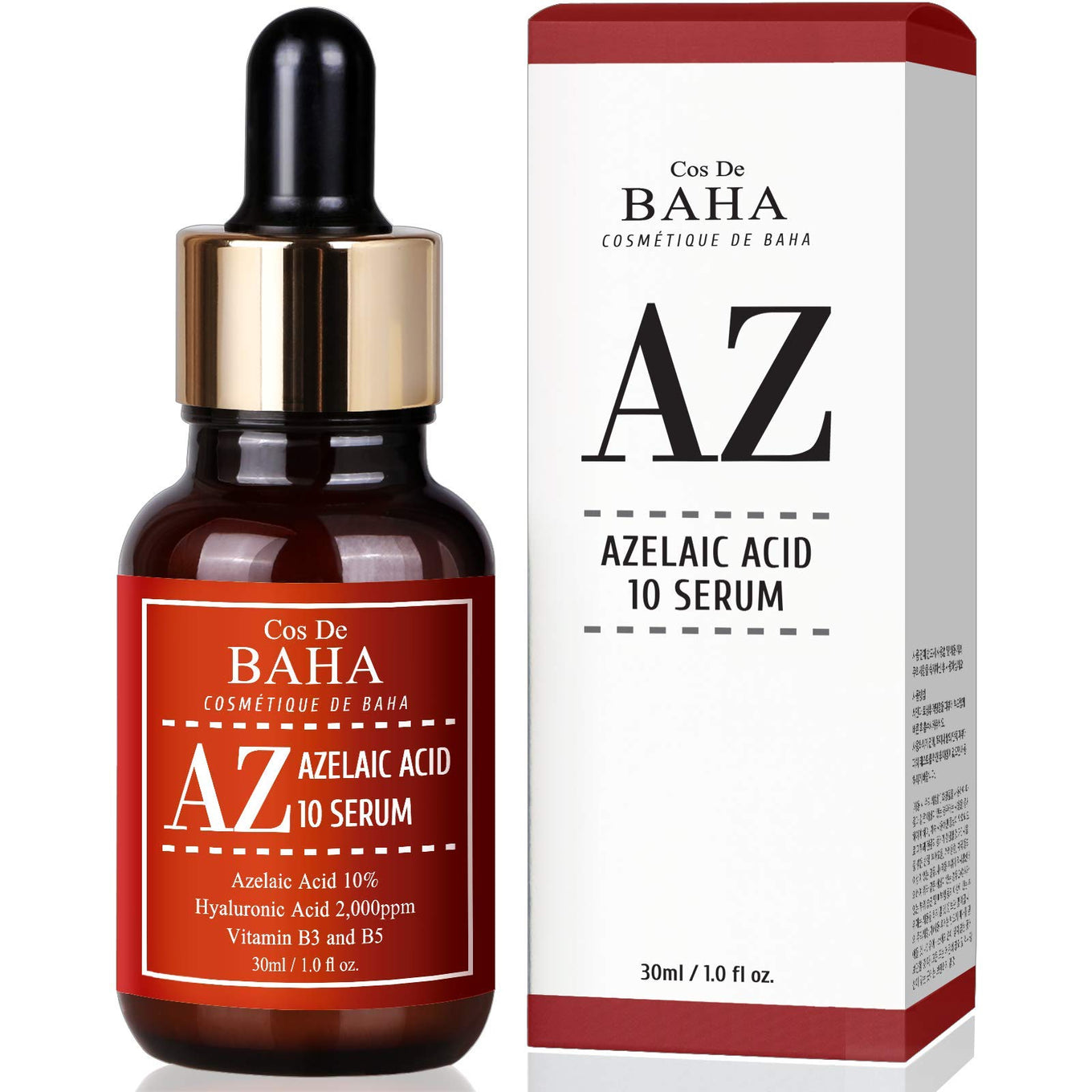Cos De Baha - AZ Azelaic Acid 10% Serum