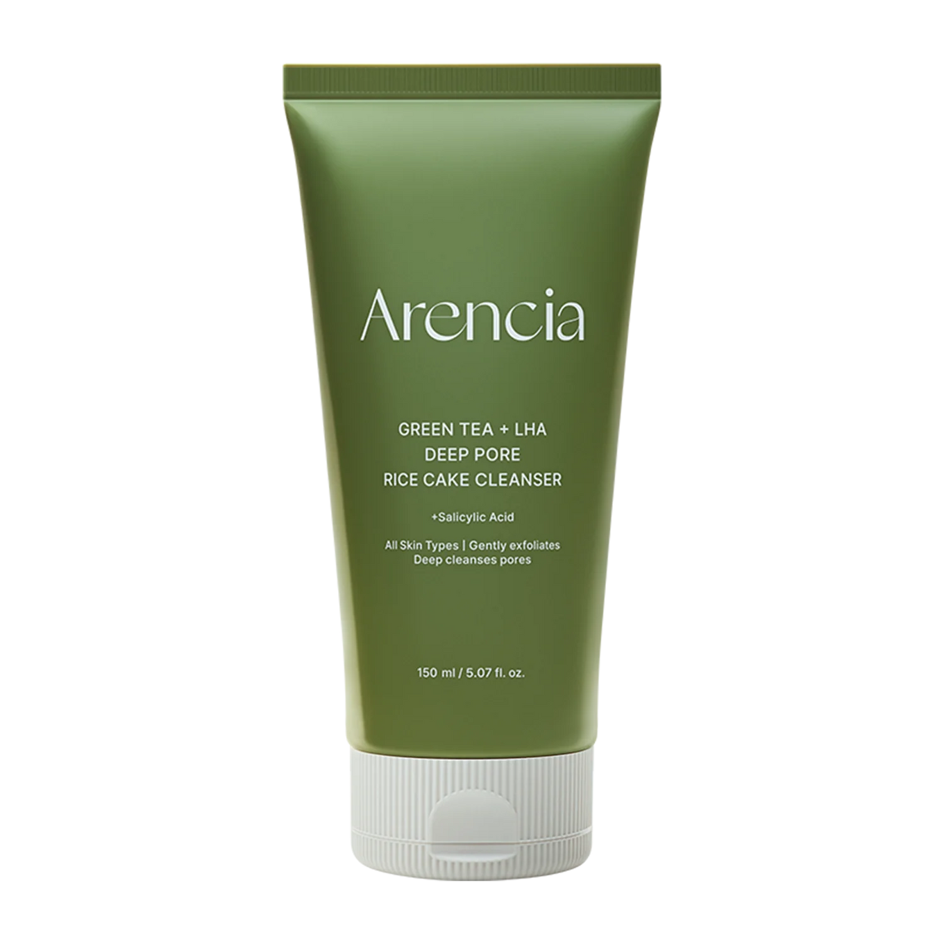 ARENCIA - Green Tea + LHA Deep Pore RIice Cake Cleanser