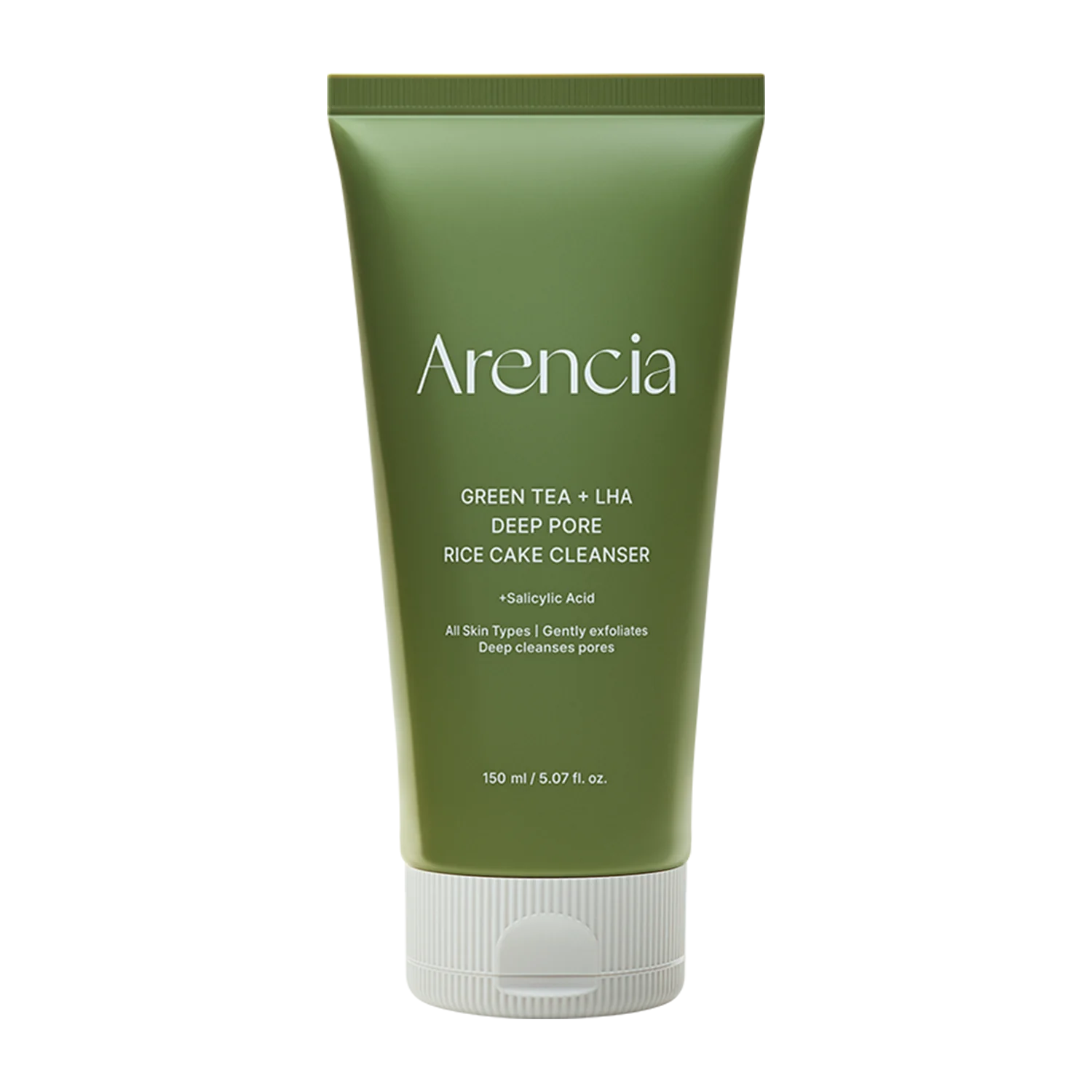 ARENCIA - Green Tea + LHA Deep Pore RIice Cake Cleanser