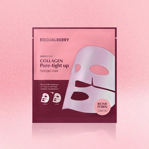 EQQUALBERRY – Collagen Pore-Tight Up Hydrogel Mask