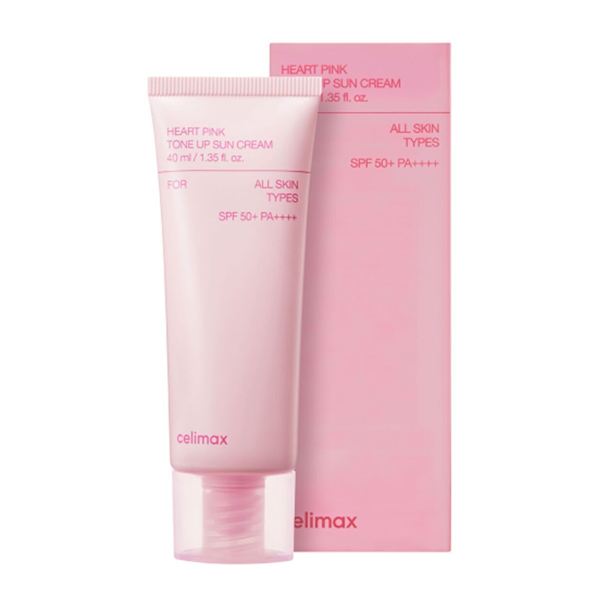CELIMAX - Heart Pink Tone Up Sun Cream