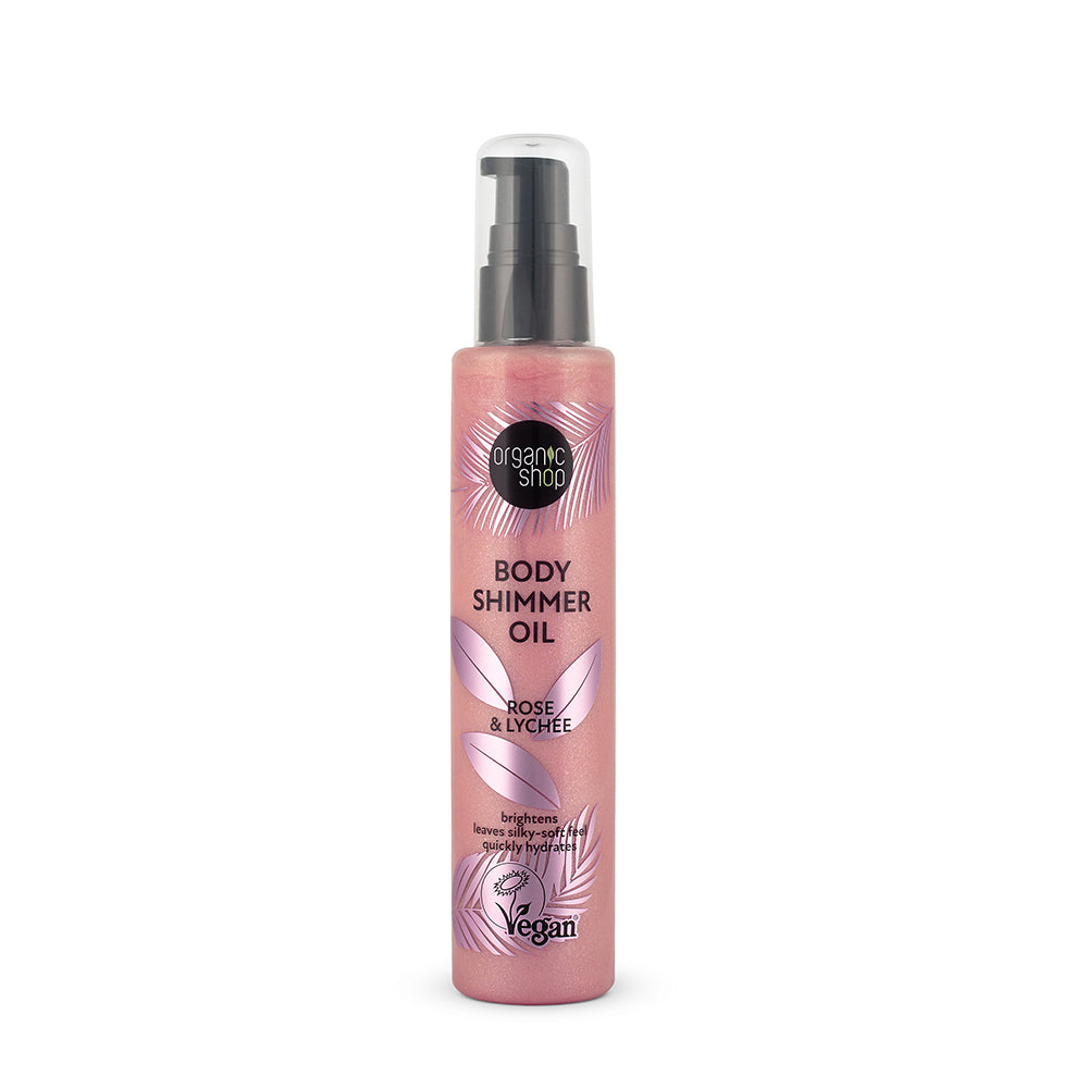 ORGANIC SHOP - SHIMMER OIL ROSA E LYCHEE