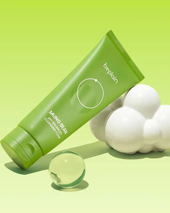 BEPLAIN - Mung Bean Greenful pH Balanced Cleansing Foam