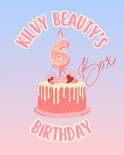 BOX COMPLEANNO 6 ANNI KILVY BEAUTY