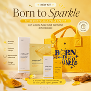 ✨ Born to Sparkle Kit – Il rituale illuminante per la pelle spenta