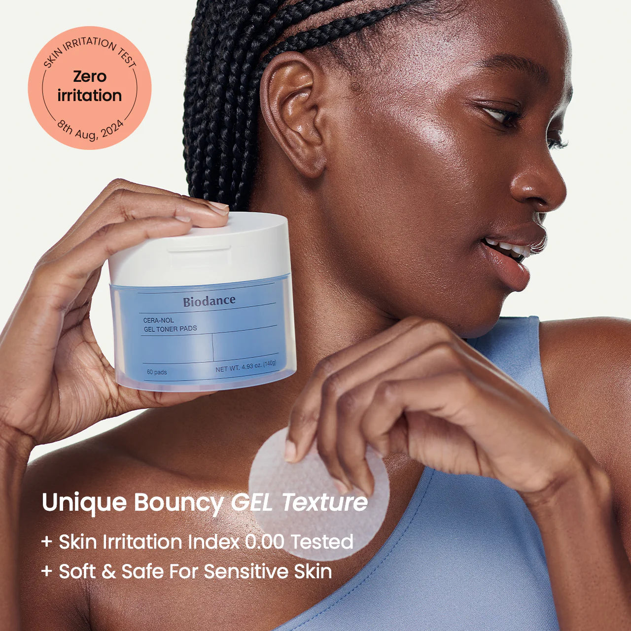 BIODANCE - Cera-nol Gel Toner Pads