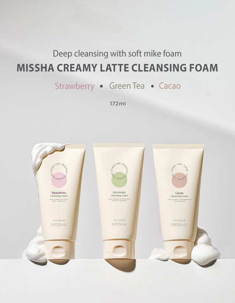 MISSHA - Creamy Latte Cleansing Foam