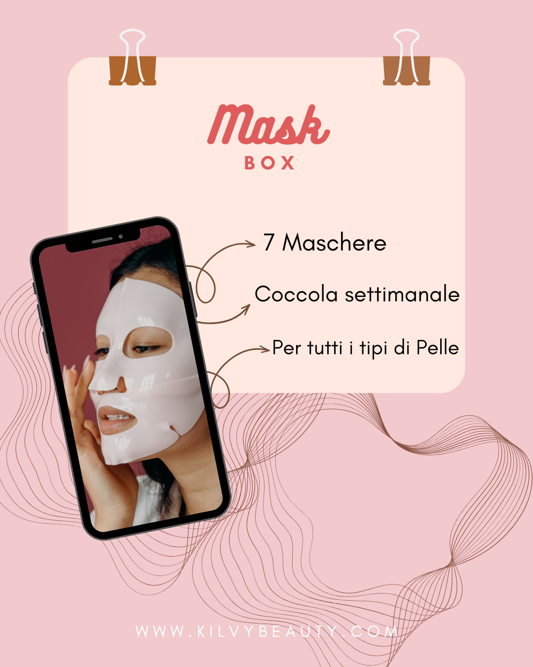 FACE MASK BOX - Maschere in tessuto